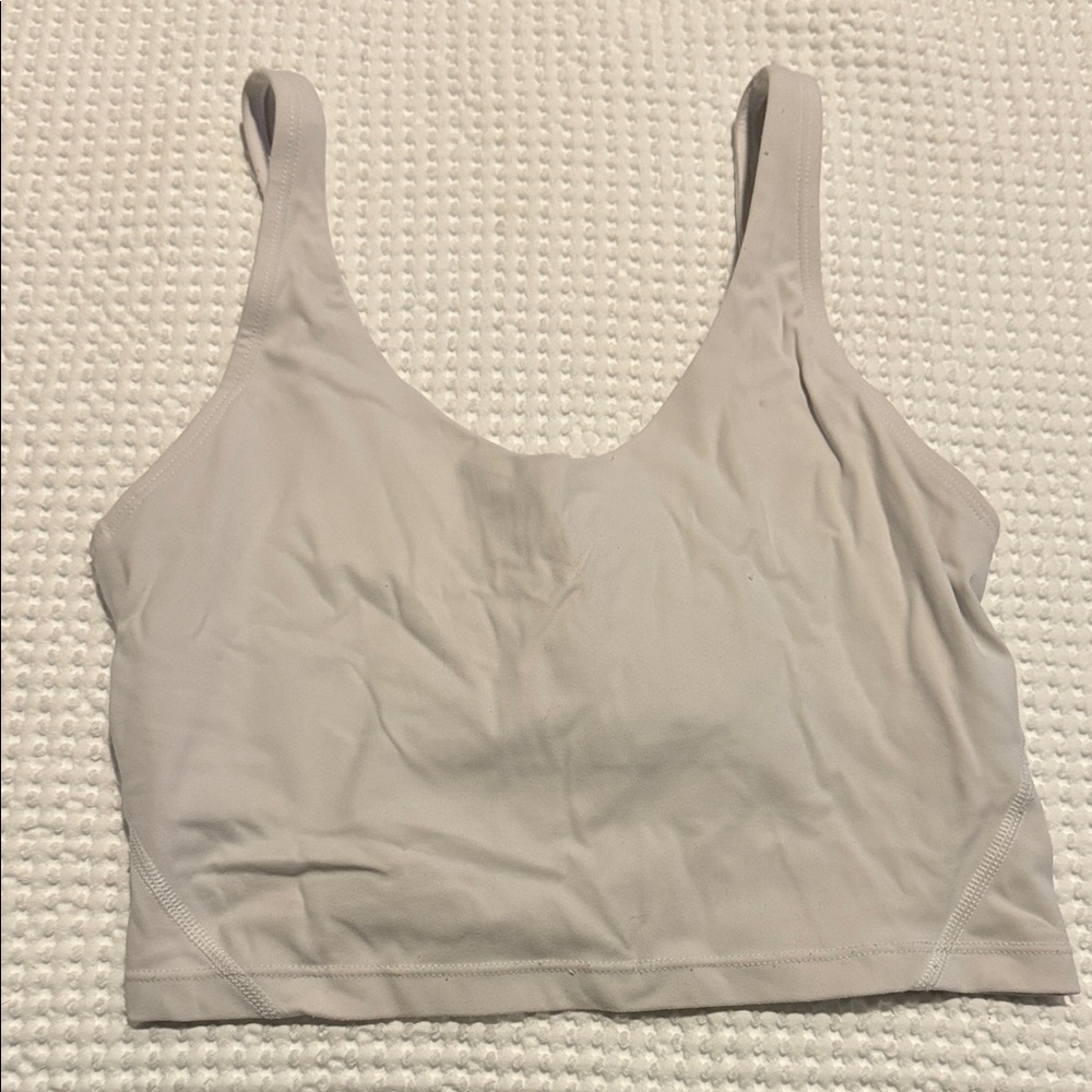 Amazon Women's Light Gray Sports Bra